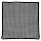 Houndstooth Cachemire with Black Signature Border - Sebastian Cruz Couture