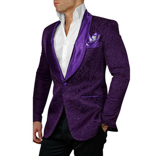 Vanilla Paisley Dinner Jacket