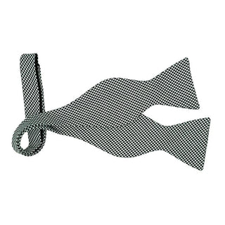 Scacchi Houndstooth Bow Tie
