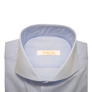 Sky Blue Twill Dress Shirt
