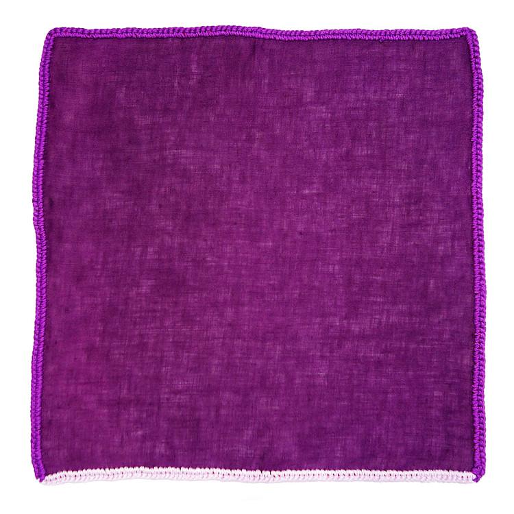 Plum Mezzanotte with Purple and Lavender Signature Border