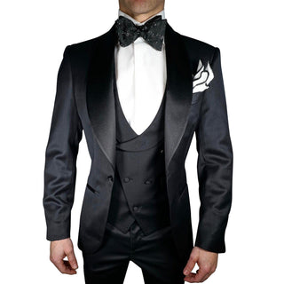 Black Paisley Dinner Jacket