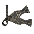 Venetian Paisley In Black Oro Classic Butterfly Bow Tie