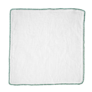 White Nieve with Mint Flake Signature Border