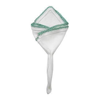 White Nieve with Mint Flake Signature Border