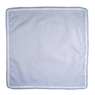 Powder Blu with White and Baby Blue Signature Border