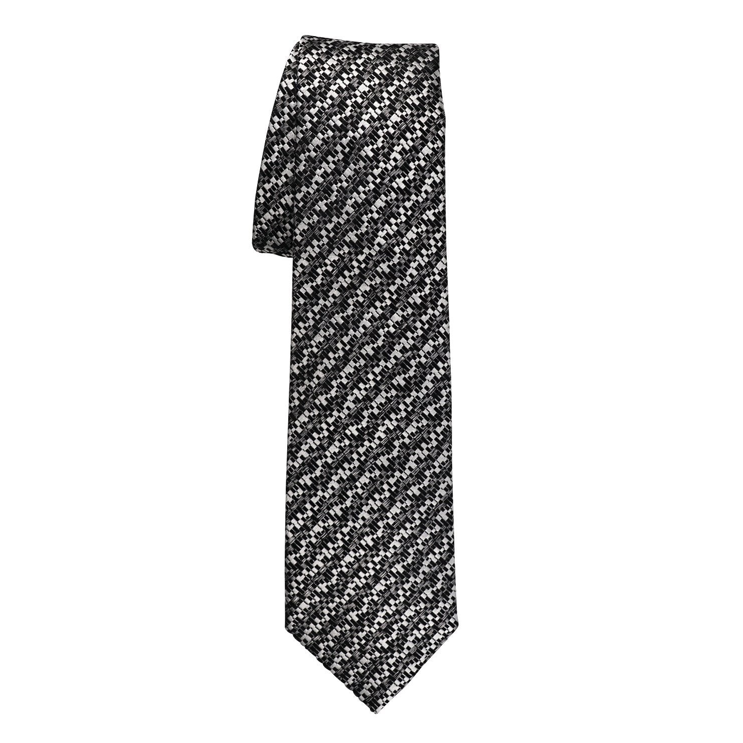 Charcoal Canestro Luxury Necktie