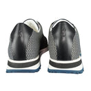 Black Croccante Luxury Sneakers