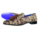Damascus Series Cioccolato Tassel Loafer
