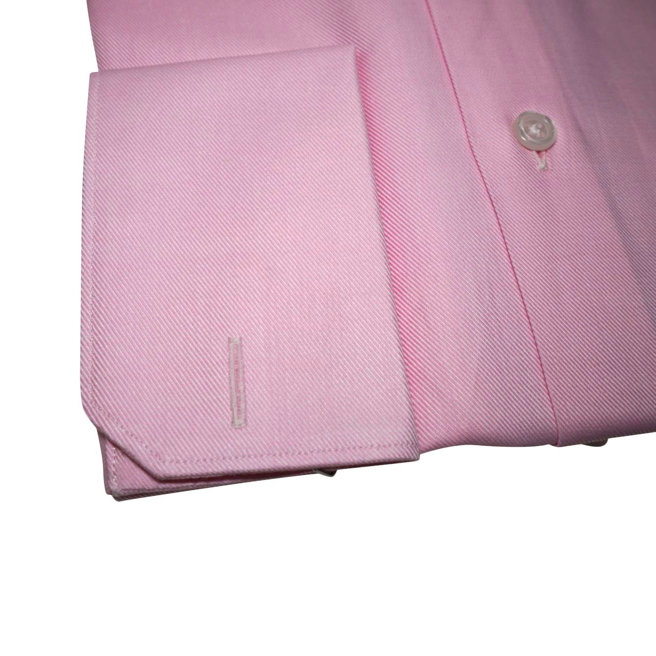 Pink Twill Dress Shirt