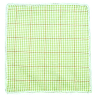 Plaid Asparagi with Off White Signature Border