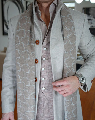 Greige Mandani Coat