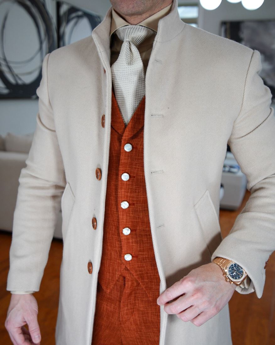 Cream Mandani Coat
