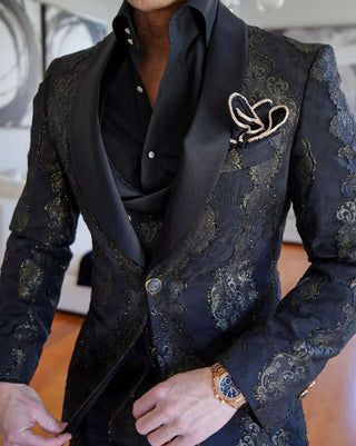 Black Oro Versailles Dinner Jacket