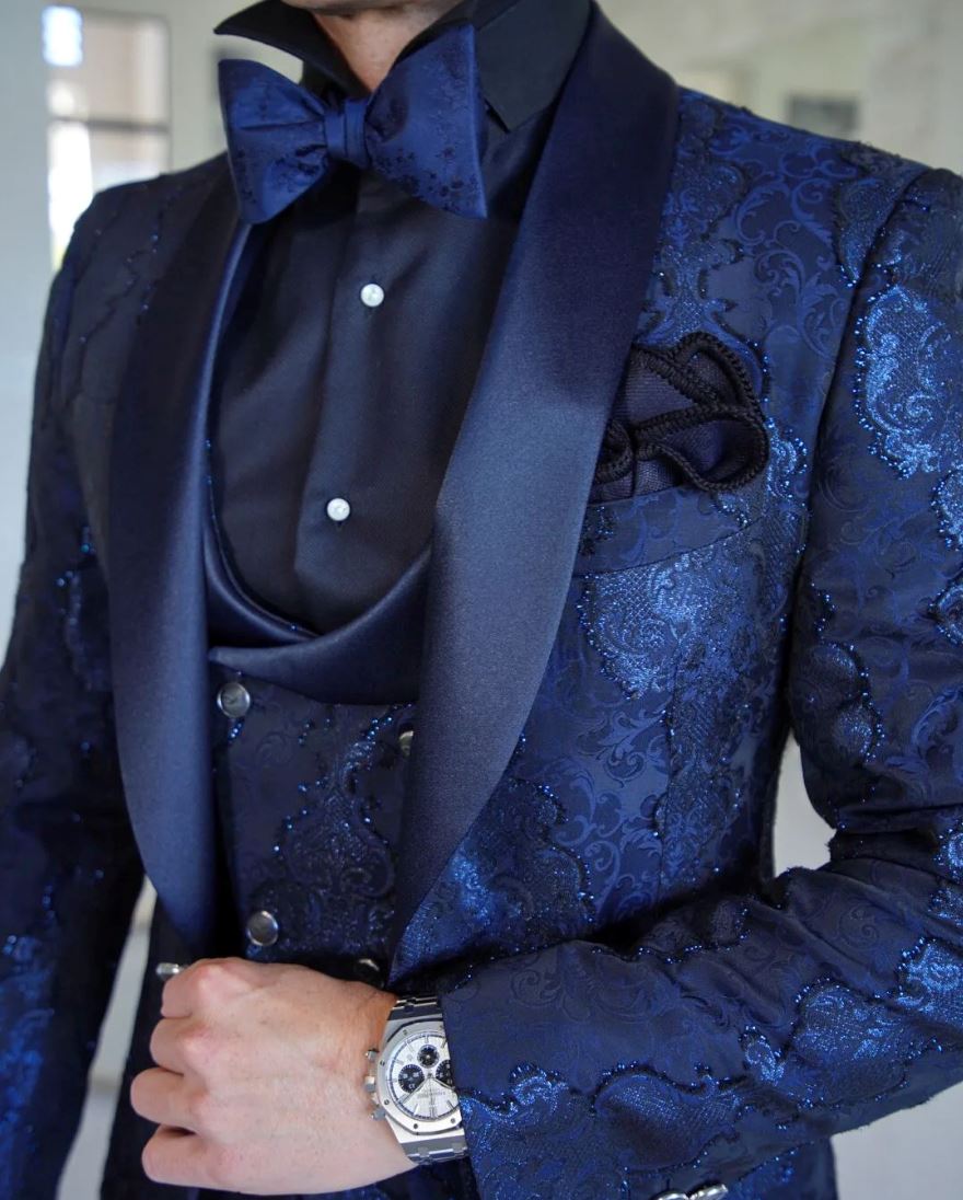 Navy Versailles Dinner Jacket