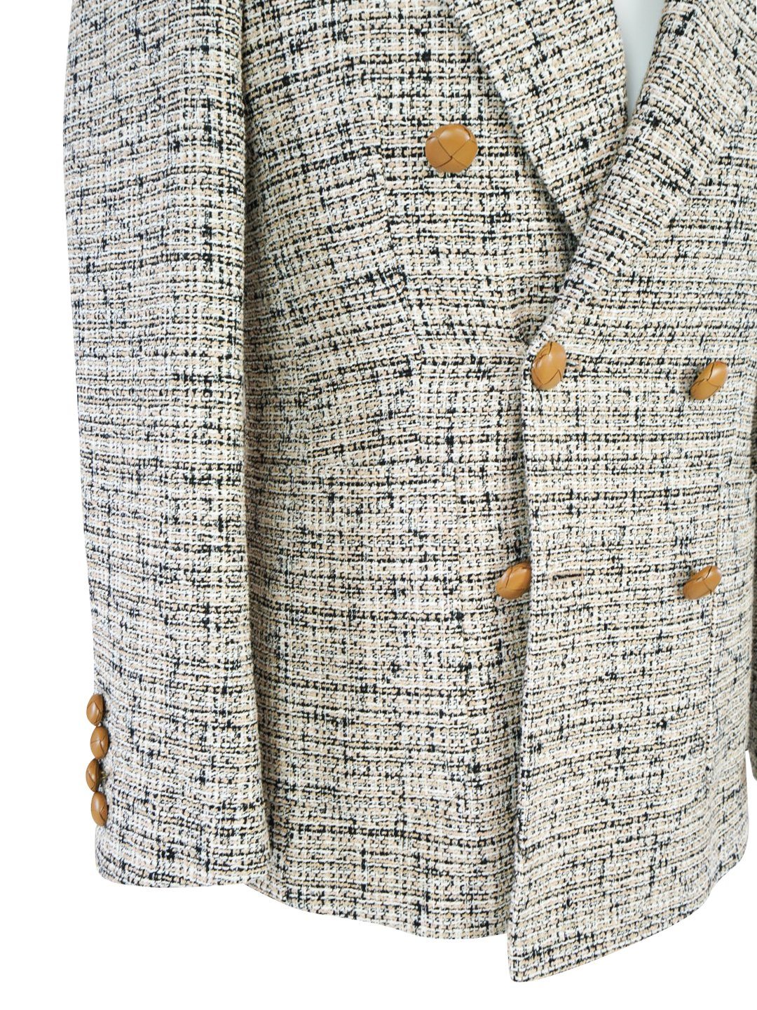 Biscotti Tweed Double Breasted Jacket