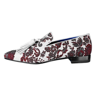 Damascus Series Crimson Tassel Loafer