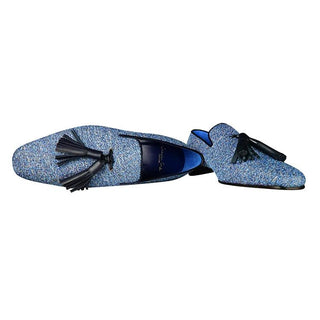 Cerulean Spazzola Tassel Loafer