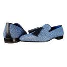Cerulean Spazzola Tassel Loafer