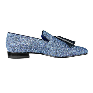 Cerulean Spazzola Tassel Loafer