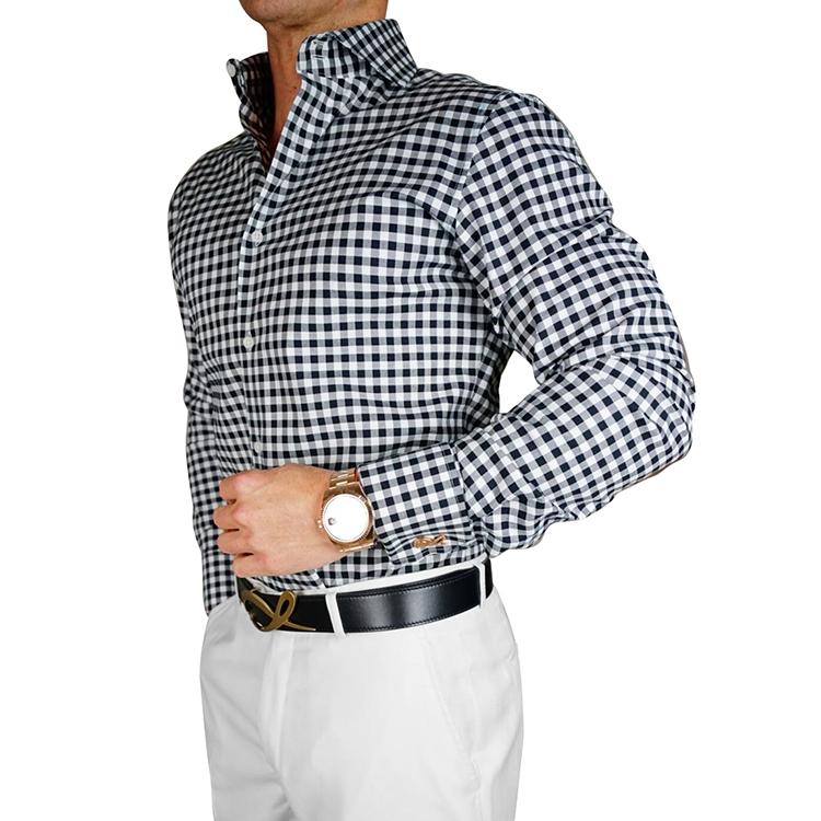 Onyx Gingham Dress Shirt @ The Vault