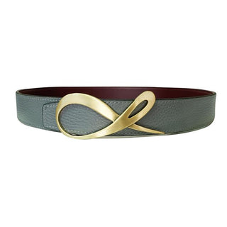 Classica Bordo Grafite Yellow Gold Belt