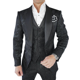 Black Paisley Dinner Jacket