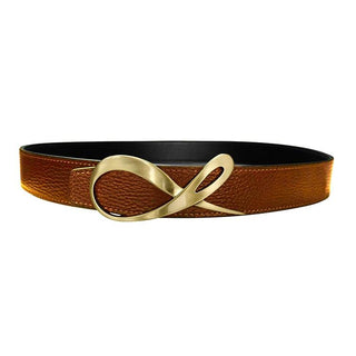 Classica Nero Opal Caramello Yellow Gold Belt
