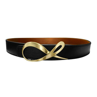 Classica Nero Opal Caramello Yellow Gold Belt