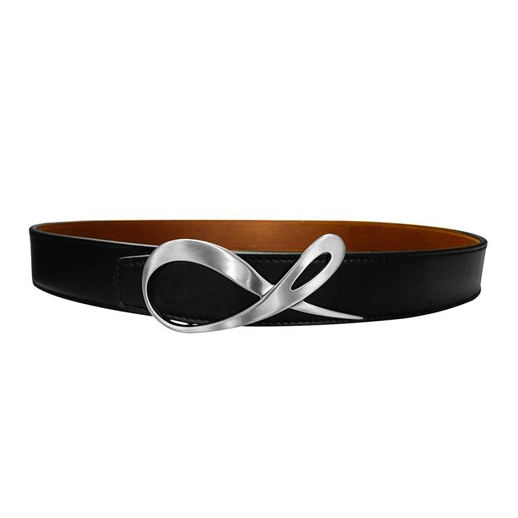 Classica Nero Opal Caramello Silver Belt