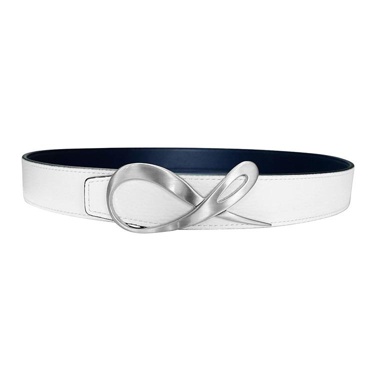 Classica Bianco Blu Mezzanotte Silver Belt