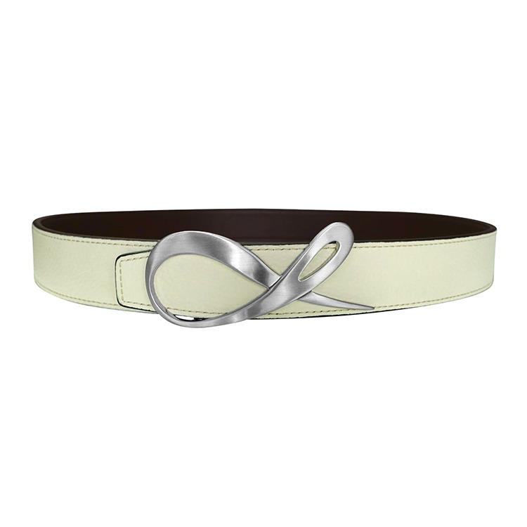 Classica Mascarpone Cacao Silver Belt