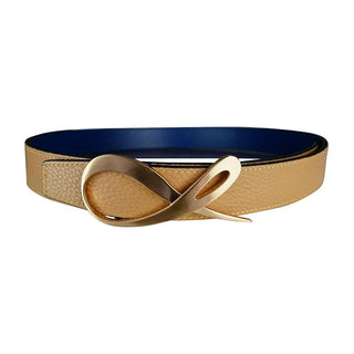 Classica Nero Opal Caramello Yellow Gold Belt