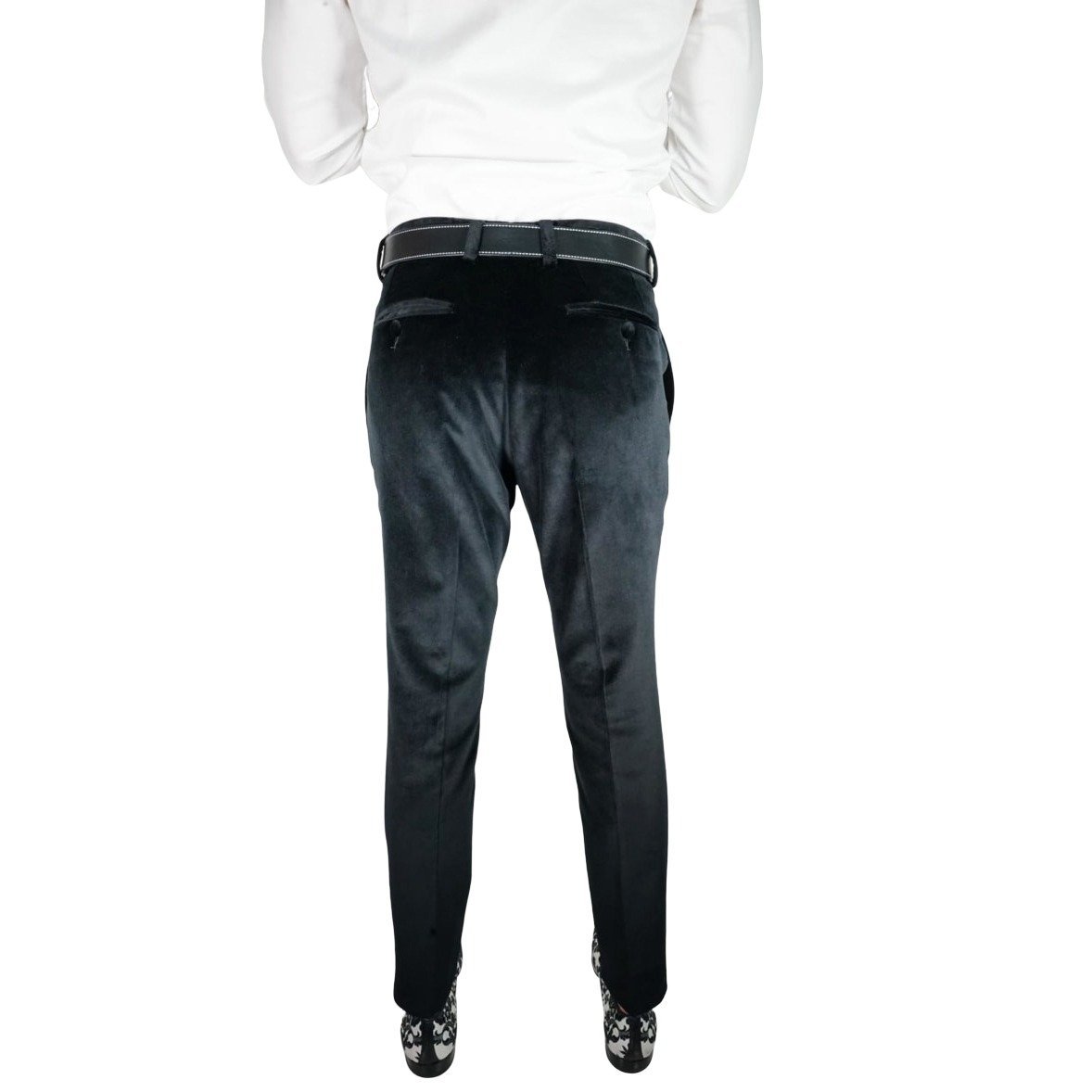 Black Velvet Trousers @ The Vault
