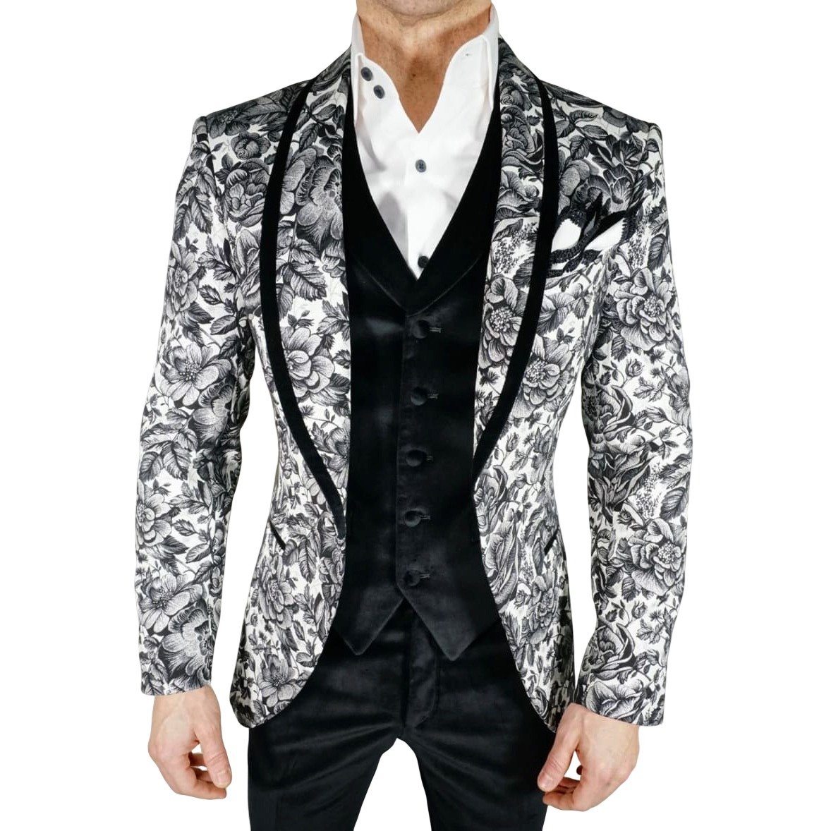 Nero Rosa Dinner Jacket