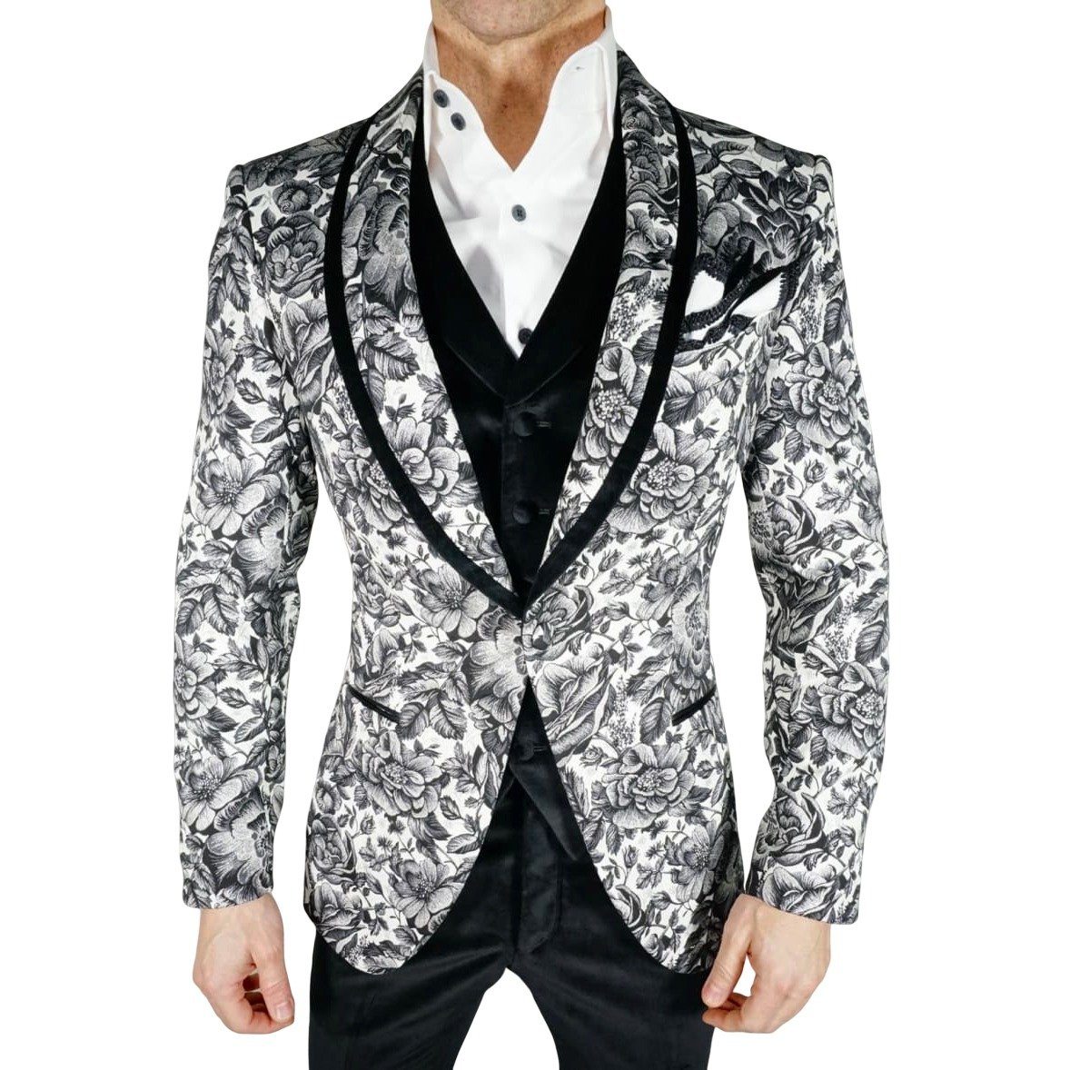 Nero Rosa Dinner Jacket