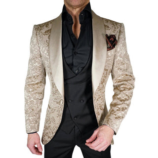 Black Paisley Dinner Jacket