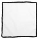 White Nuvola with Black Signature Border