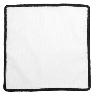 White Nuvola with Black Signature Border