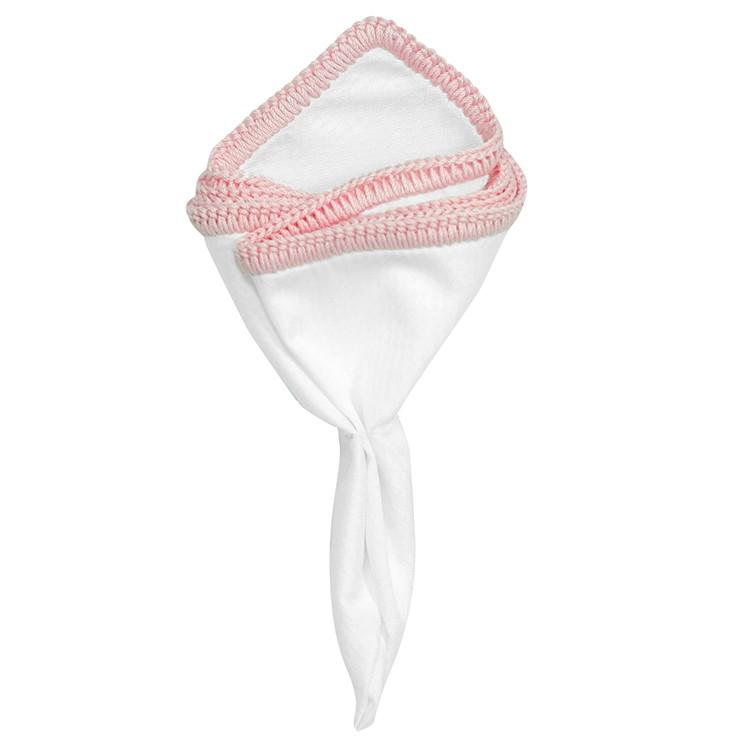White Nuvola with Pink Signature Border