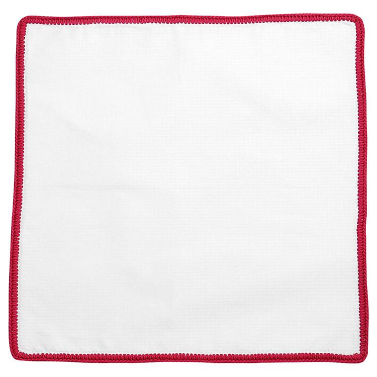 White Nuvola with Red Signature Border