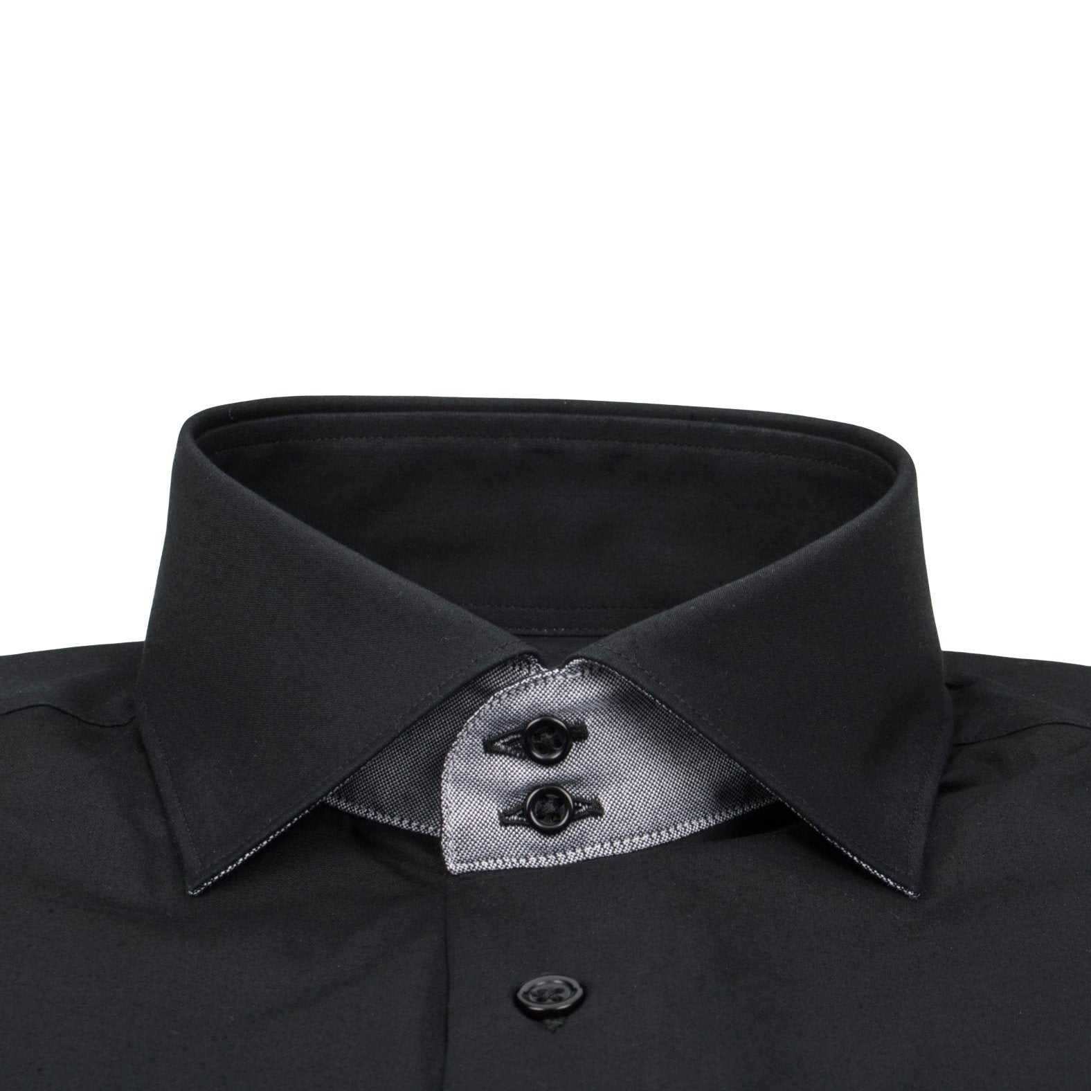 Black Gunmetal Short Sleeve Shirt