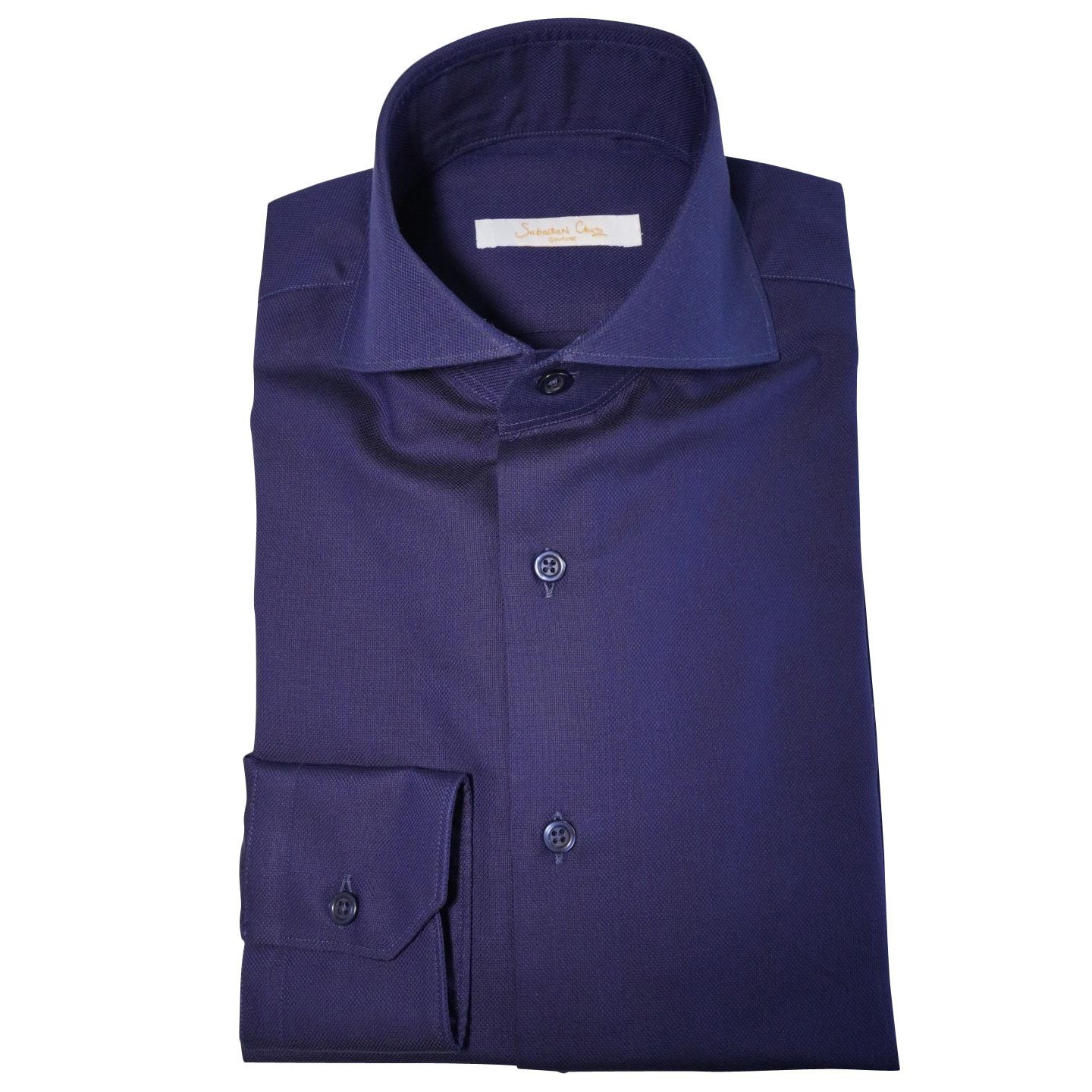 Blu Birdseye Dress Shirt