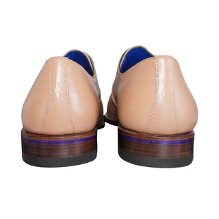 Latte With Silver Hardware Monk Strap