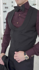 Black Paisley Dinner Jacket