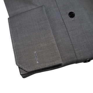 Black Twill Dress Shirt