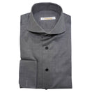 Black Twill Dress Shirt