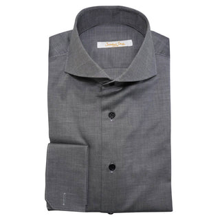 Black Twill Dress Shirt