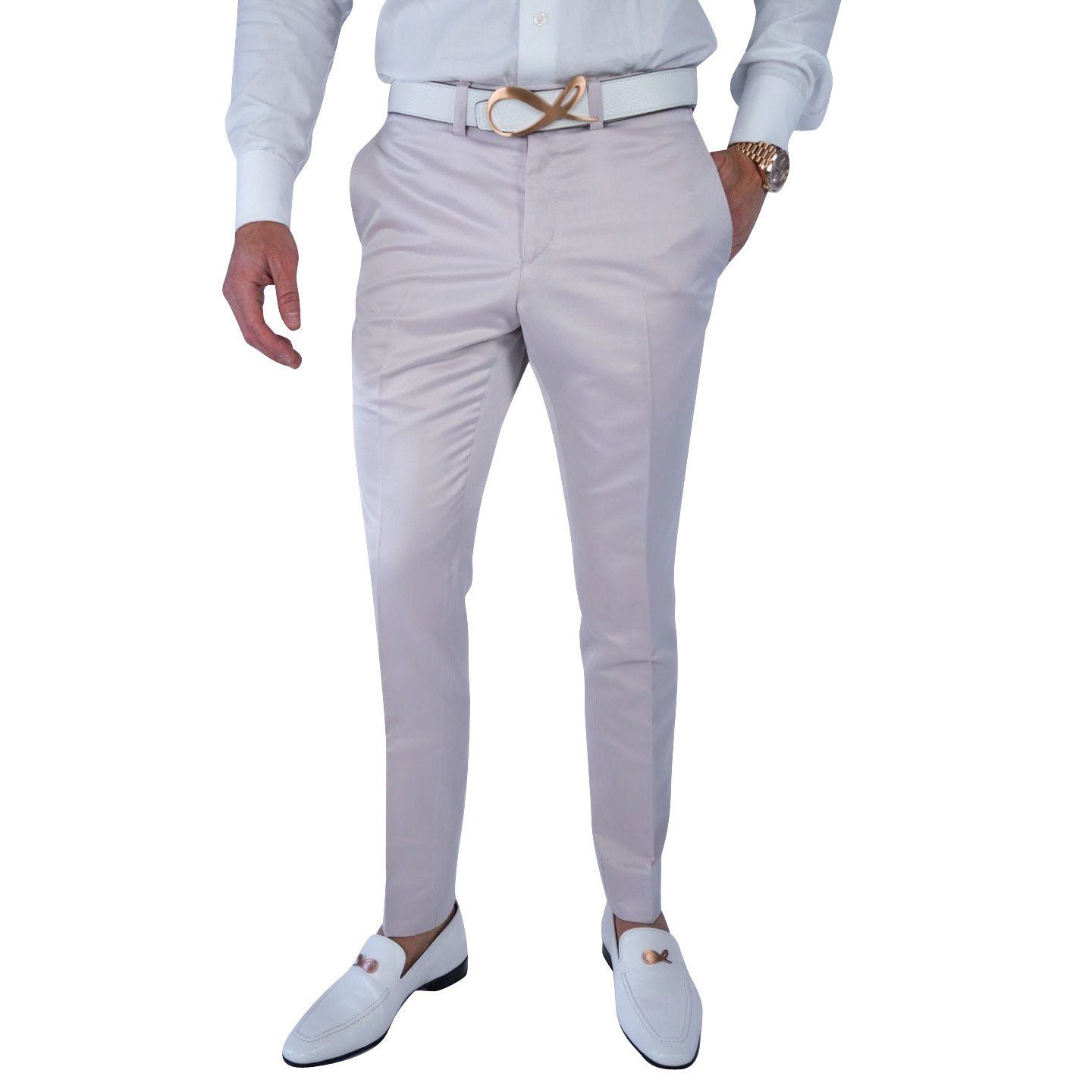 Pale Pink Evento Trousers