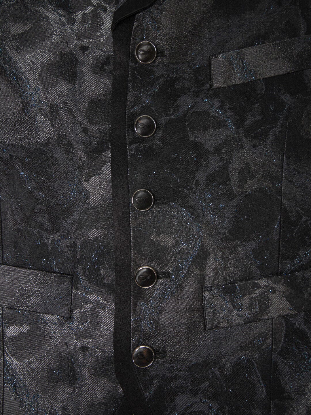 Black Lago Ciottoli Waistcoat